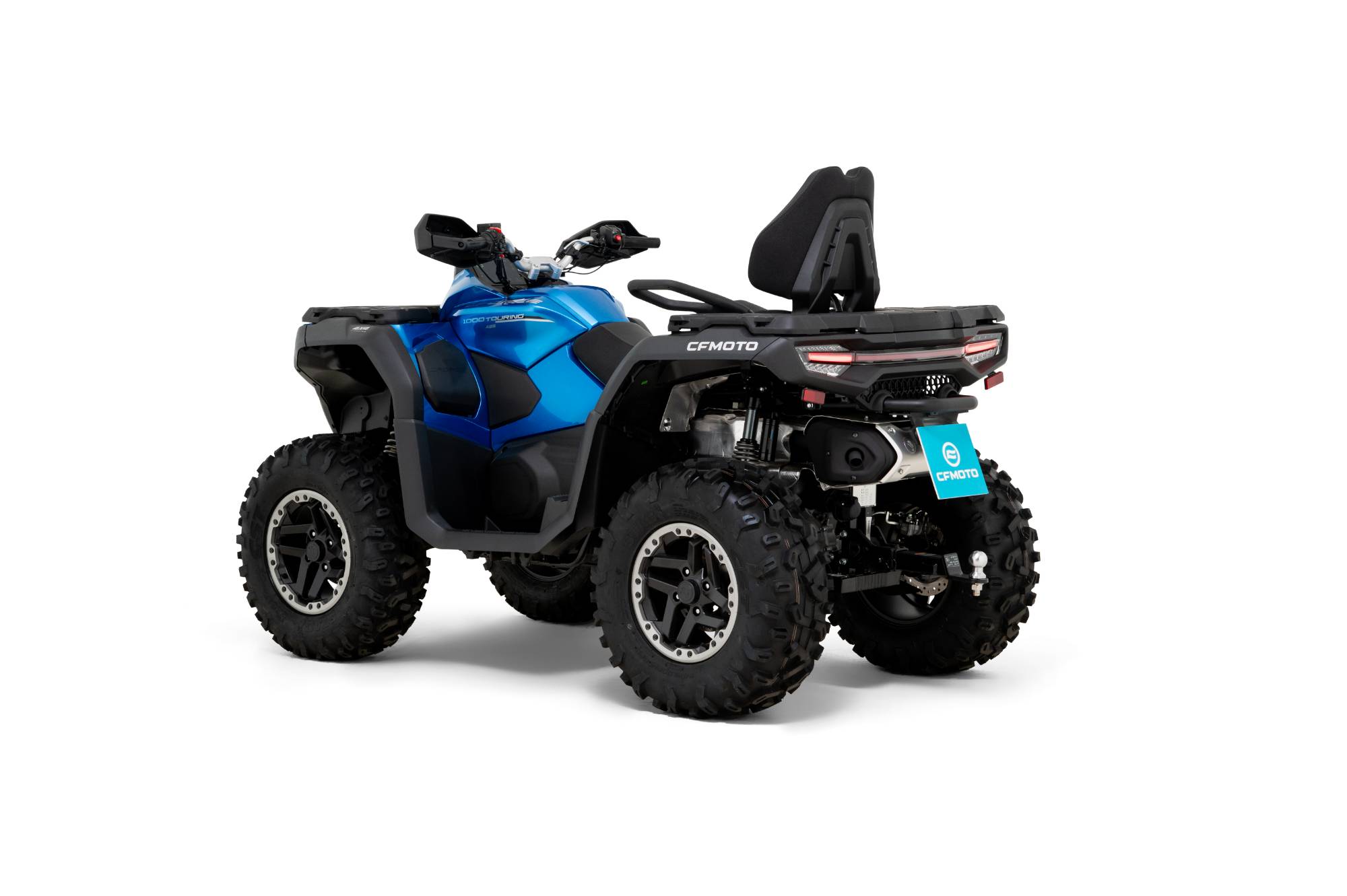 CFMOTO CFORCE 1000 Touring Pro ABS 86 PS ATV Quad in Royal Blue inkl. Zubehör