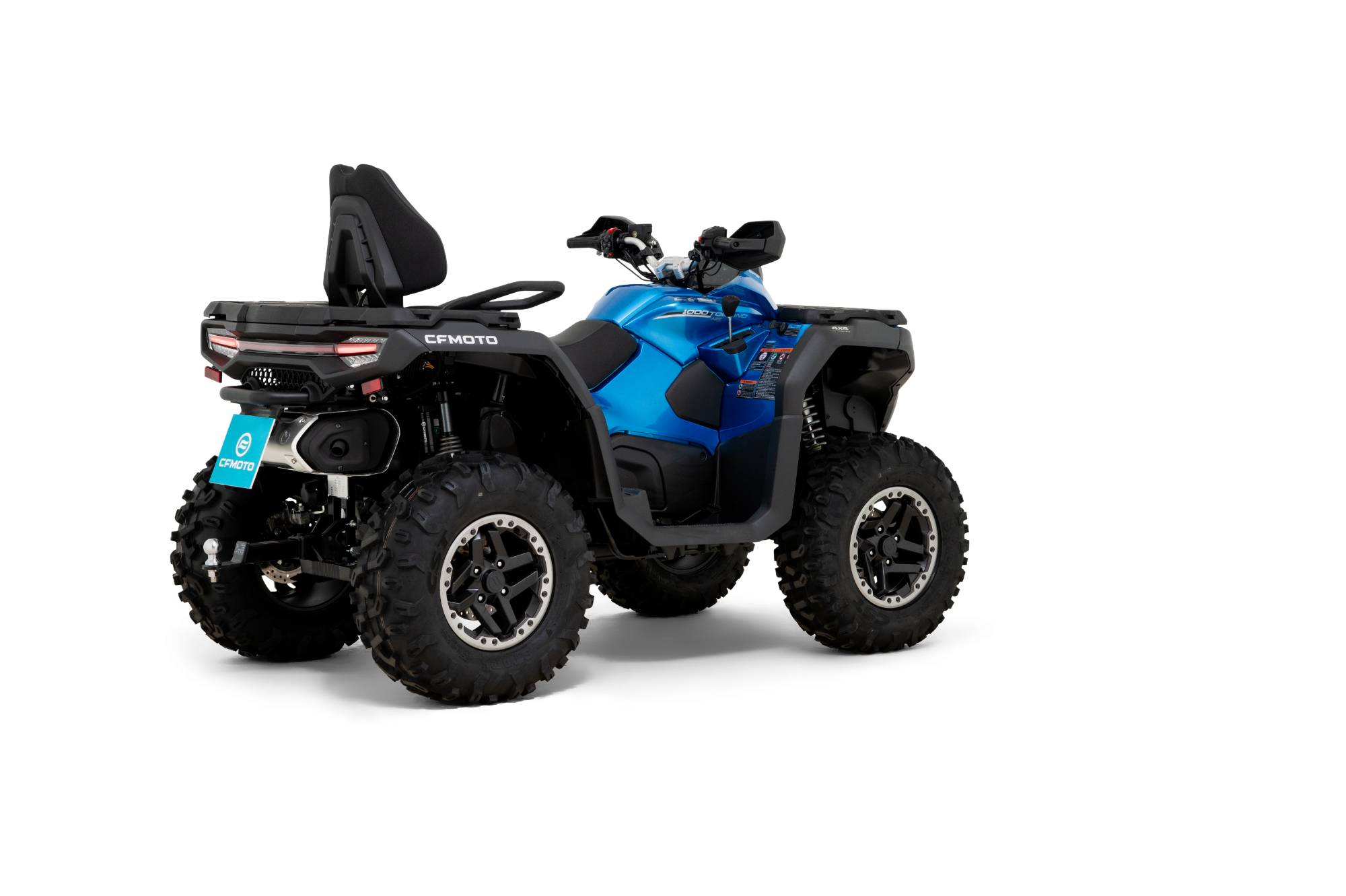 CFMOTO CFORCE 1000 Touring Pro ABS 86 PS ATV Quad in Royal Blue inkl. Zubehör