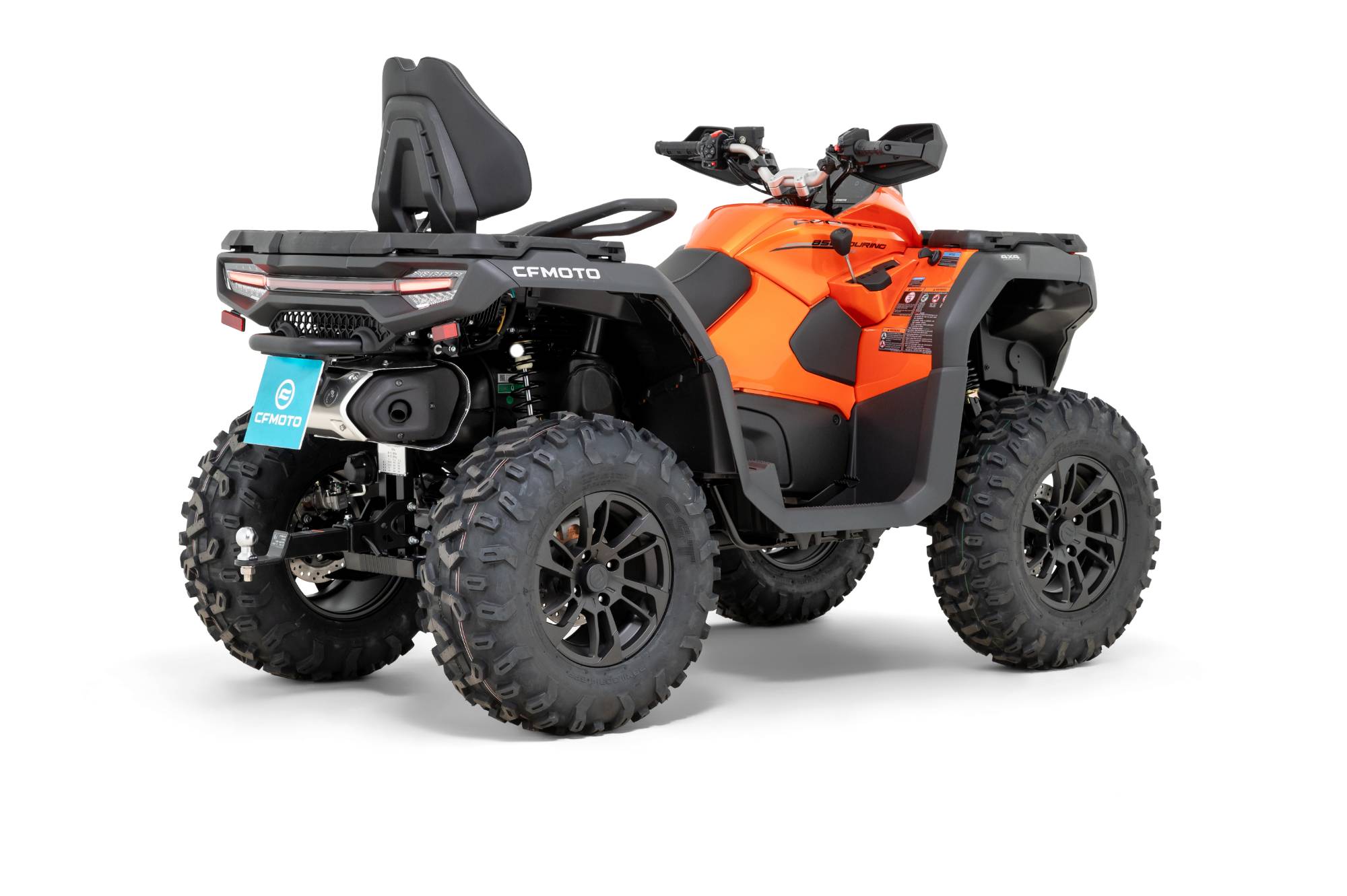 CFMOTO CFORCE 850 Touring ABS EPS ATV Quad in Lava Orange inkl. Zubehör