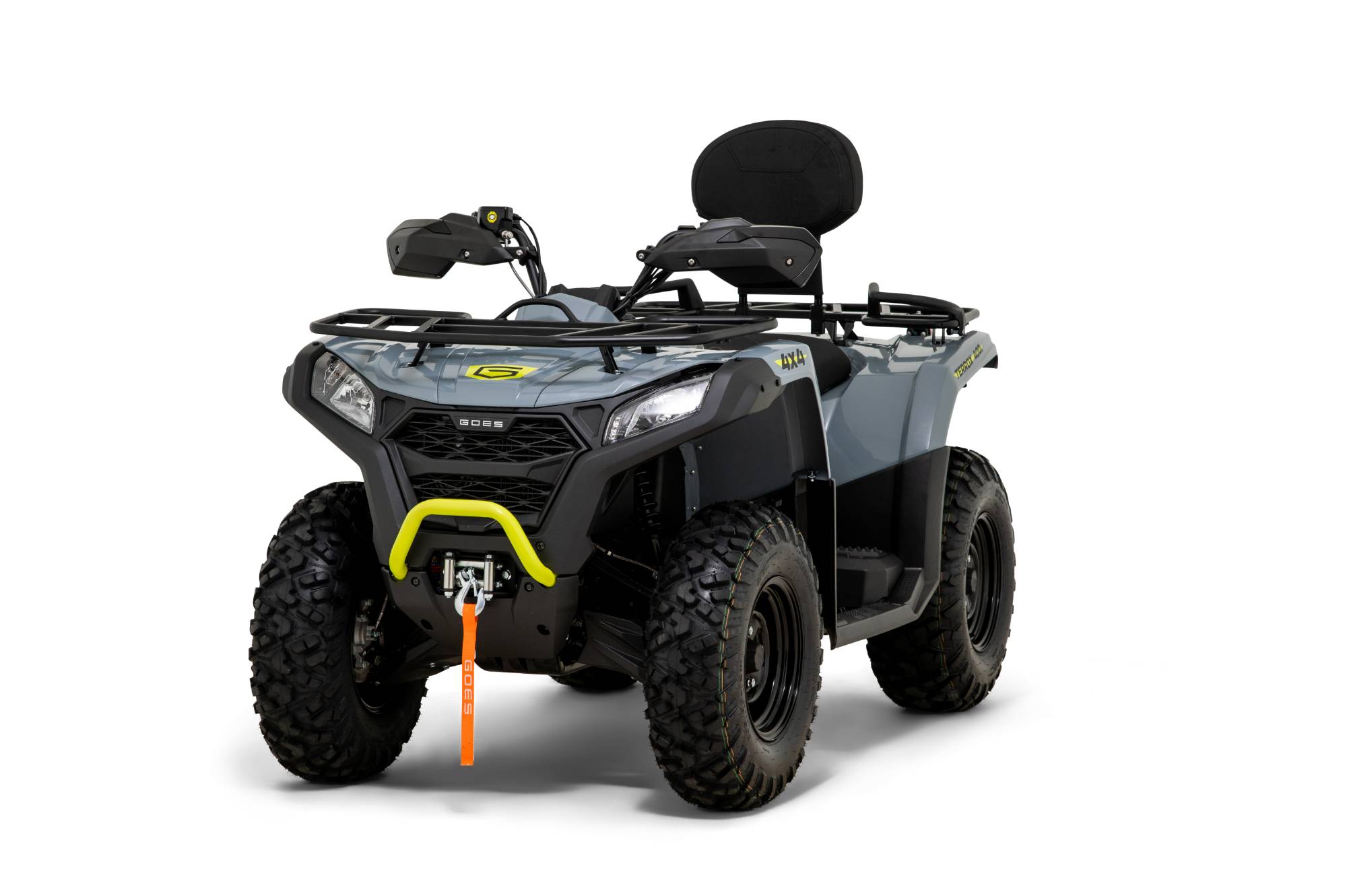 CFMOTO GOES Terrox 400 L ABS ATV Quad in Grey Yellow inkl. Zubehör