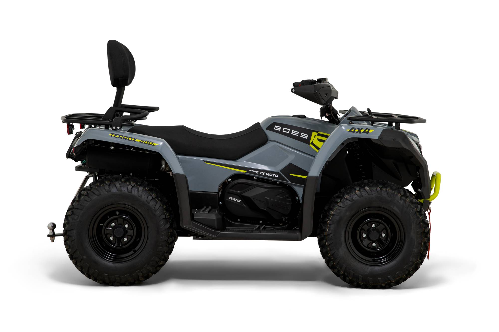 CFMOTO GOES Terrox 400 L ABS ATV Quad in Grey Yellow inkl. Zubehör