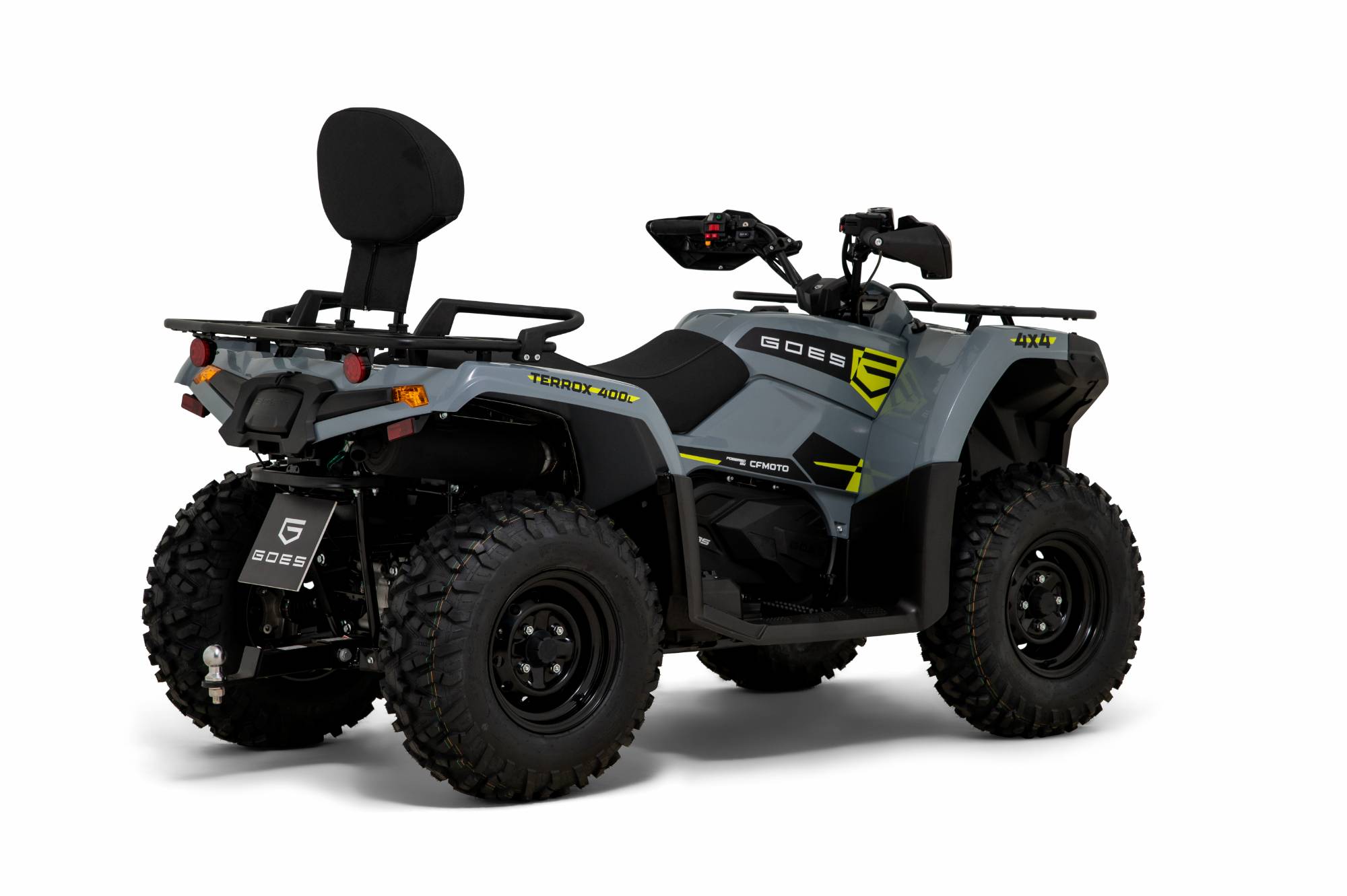 CFMOTO GOES Terrox 400 L ABS ATV Quad in Grey Yellow inkl. Zubehör