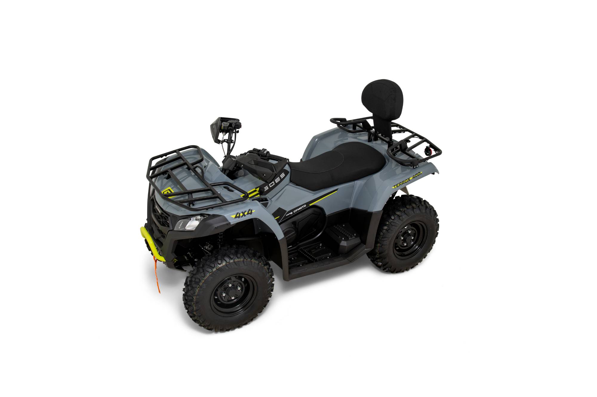 CFMOTO GOES Terrox 400 L ABS ATV Quad in Grey Yellow inkl. Zubehör