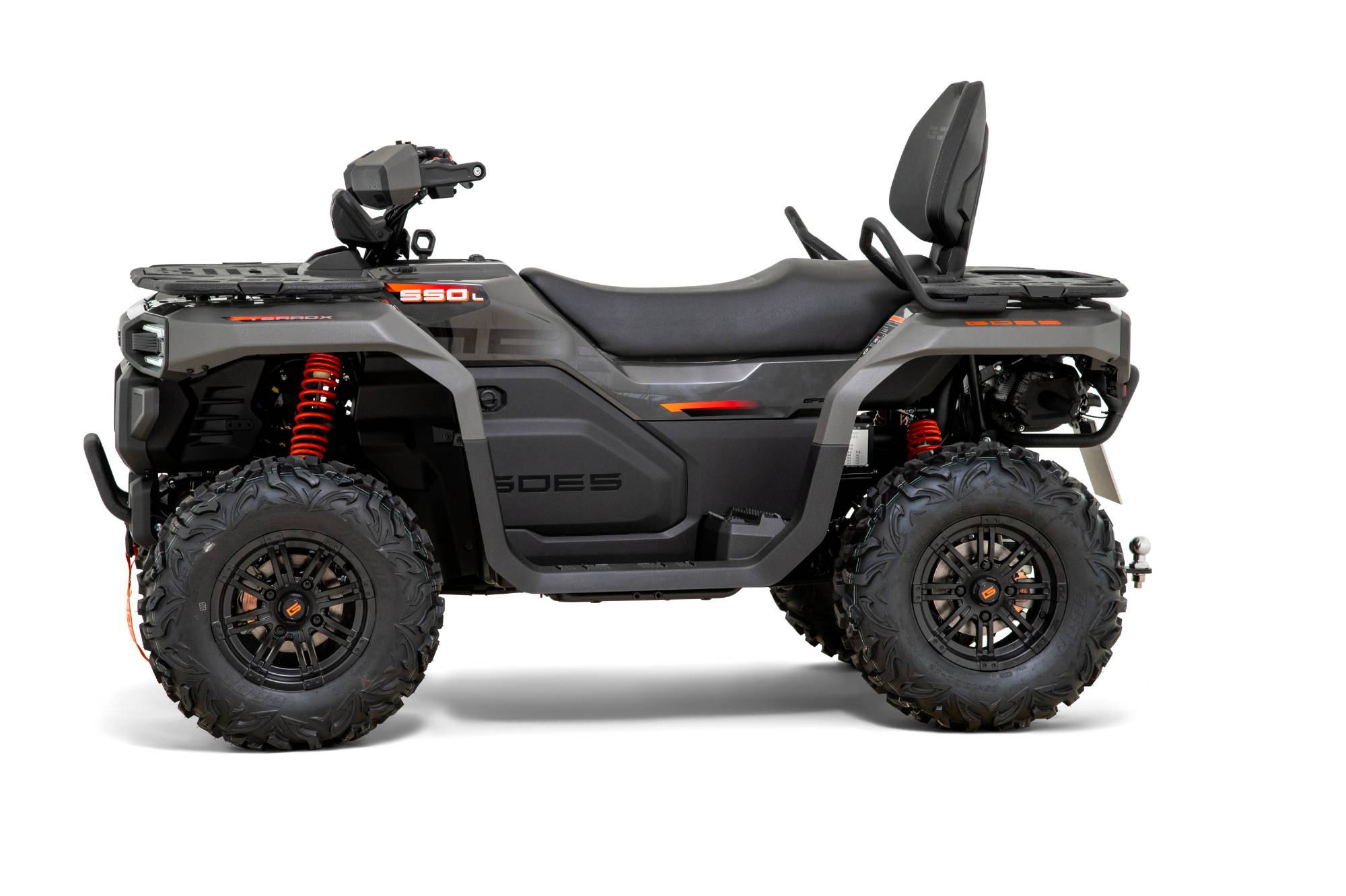 CFMOTO GOES Terrox 550 L ABS ATV Quad in Steelcore Grey inkl. Zubehör
