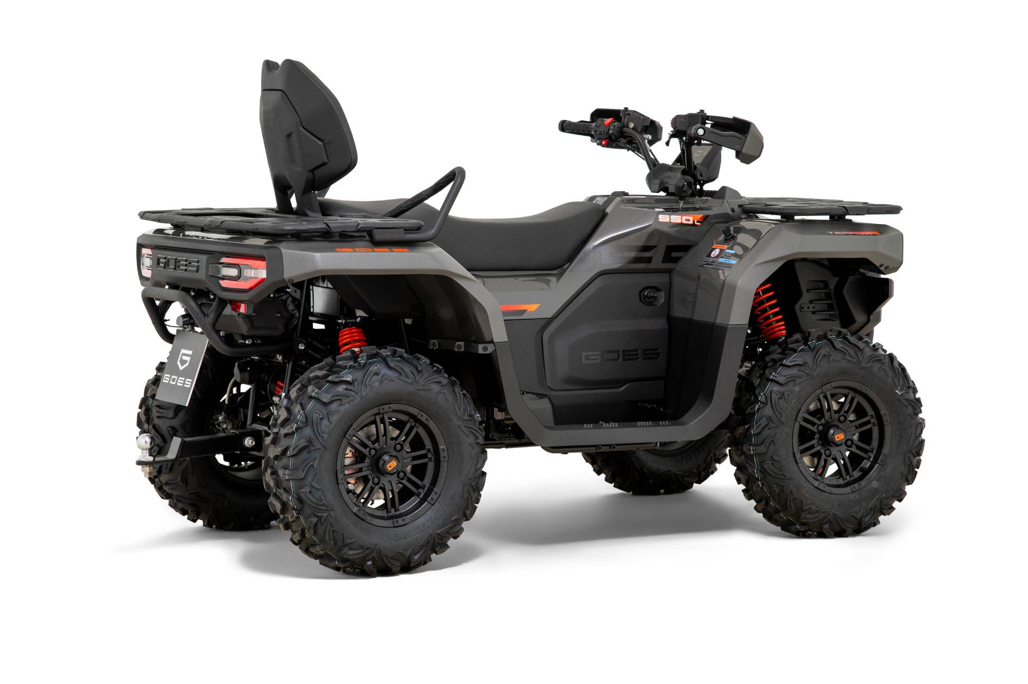 CFMOTO GOES Terrox 550 L ABS ATV Quad in Steelcore Grey inkl. Zubehör