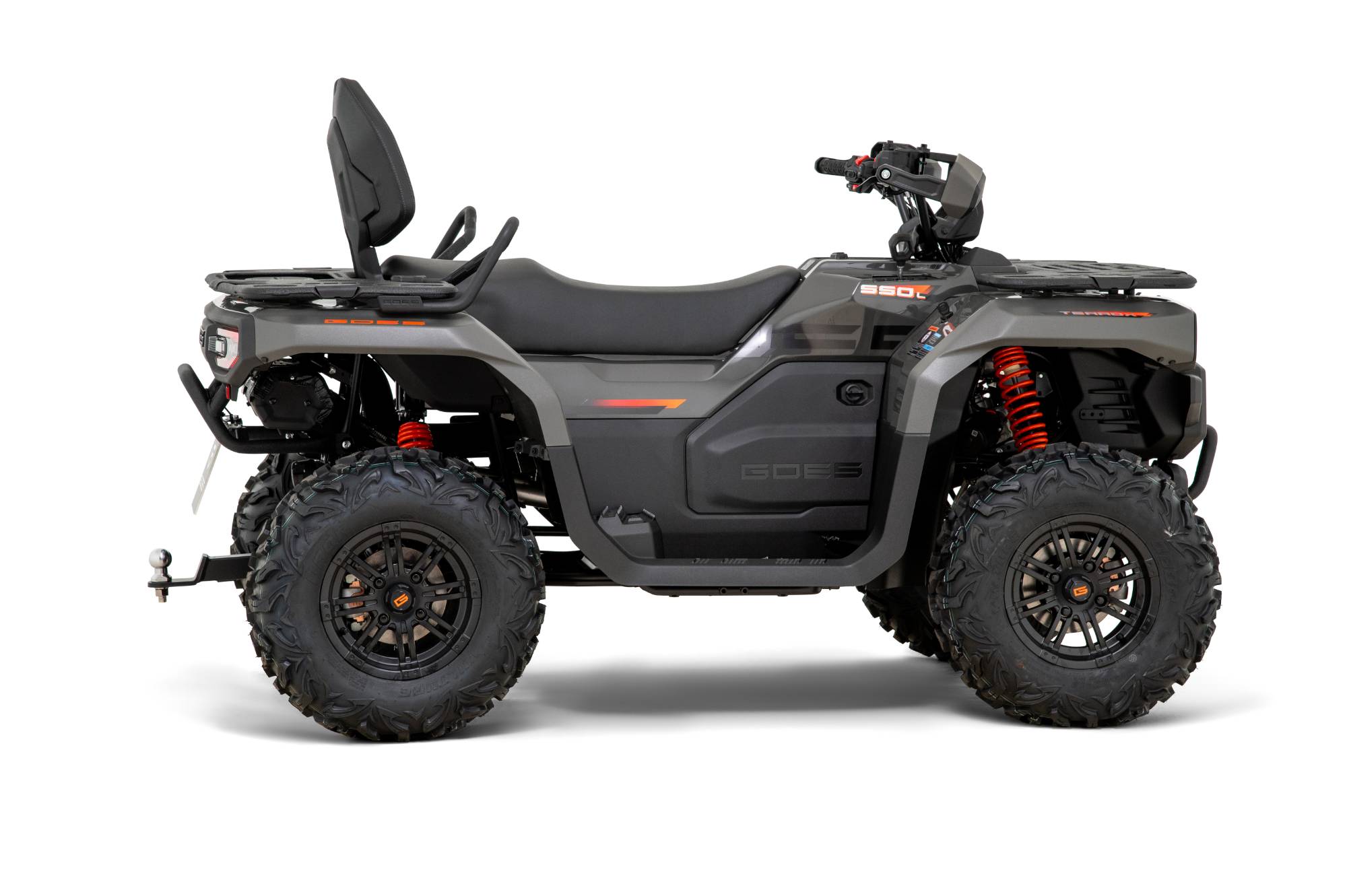 CFMOTO GOES Terrox 550 L ABS ATV Quad in Steelcore Grey inkl. Zubehör