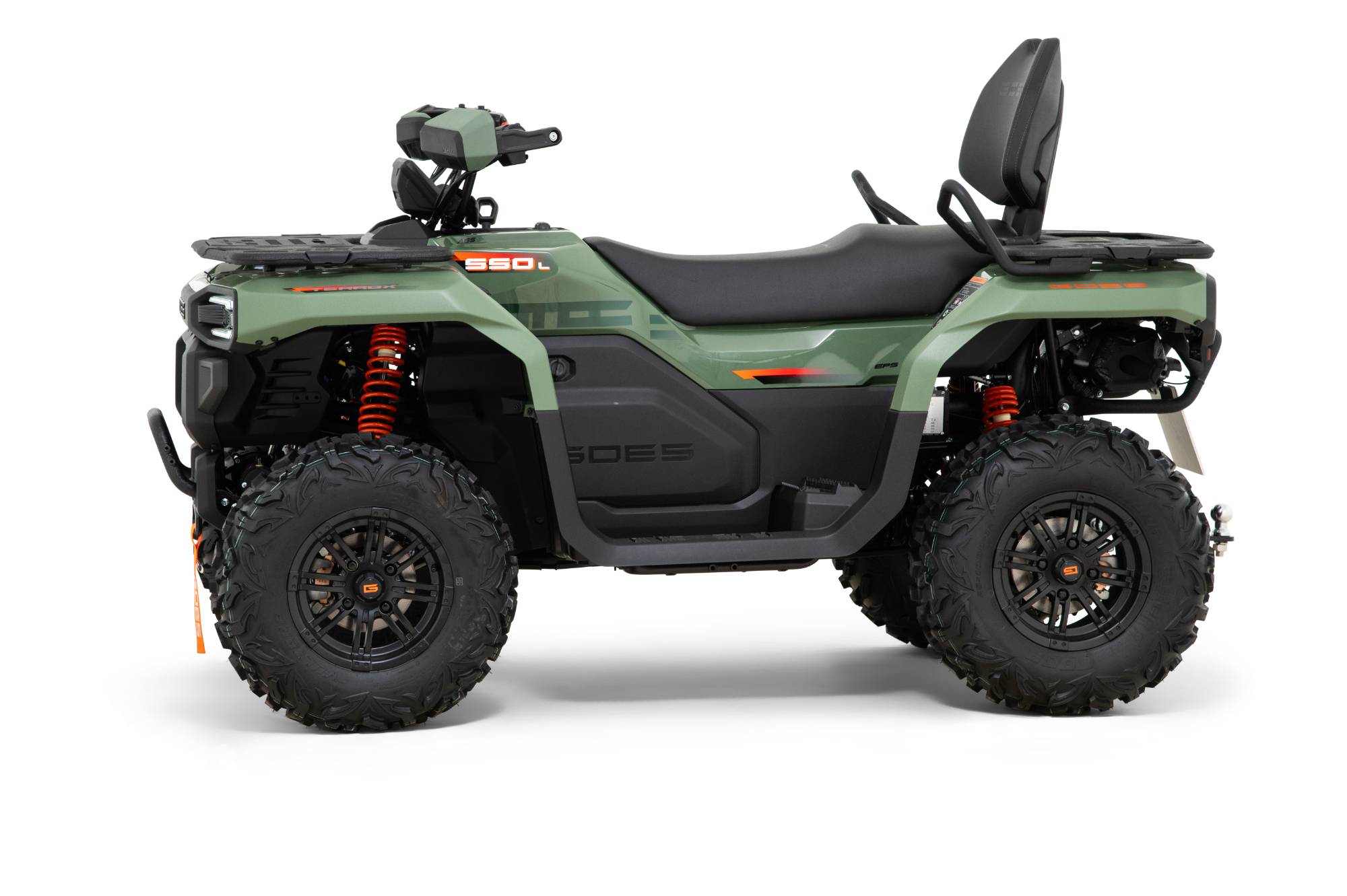 CFMOTO GOES Terrox 550 L ABS ATV Quad in Pinehill Green inkl. Zubehör