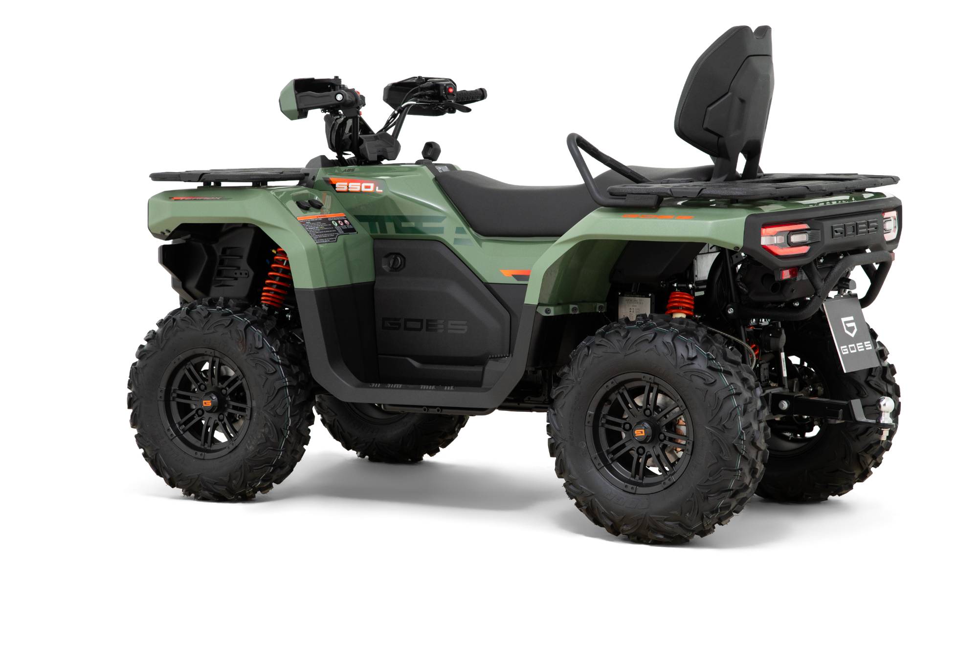 CFMOTO GOES Terrox 550 L ABS ATV Quad in Pinehill Green inkl. Zubehör
