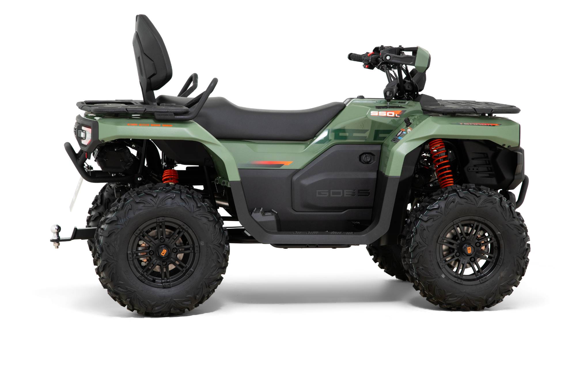 CFMOTO GOES Terrox 550 L ABS ATV Quad in Pinehill Green inkl. Zubehör