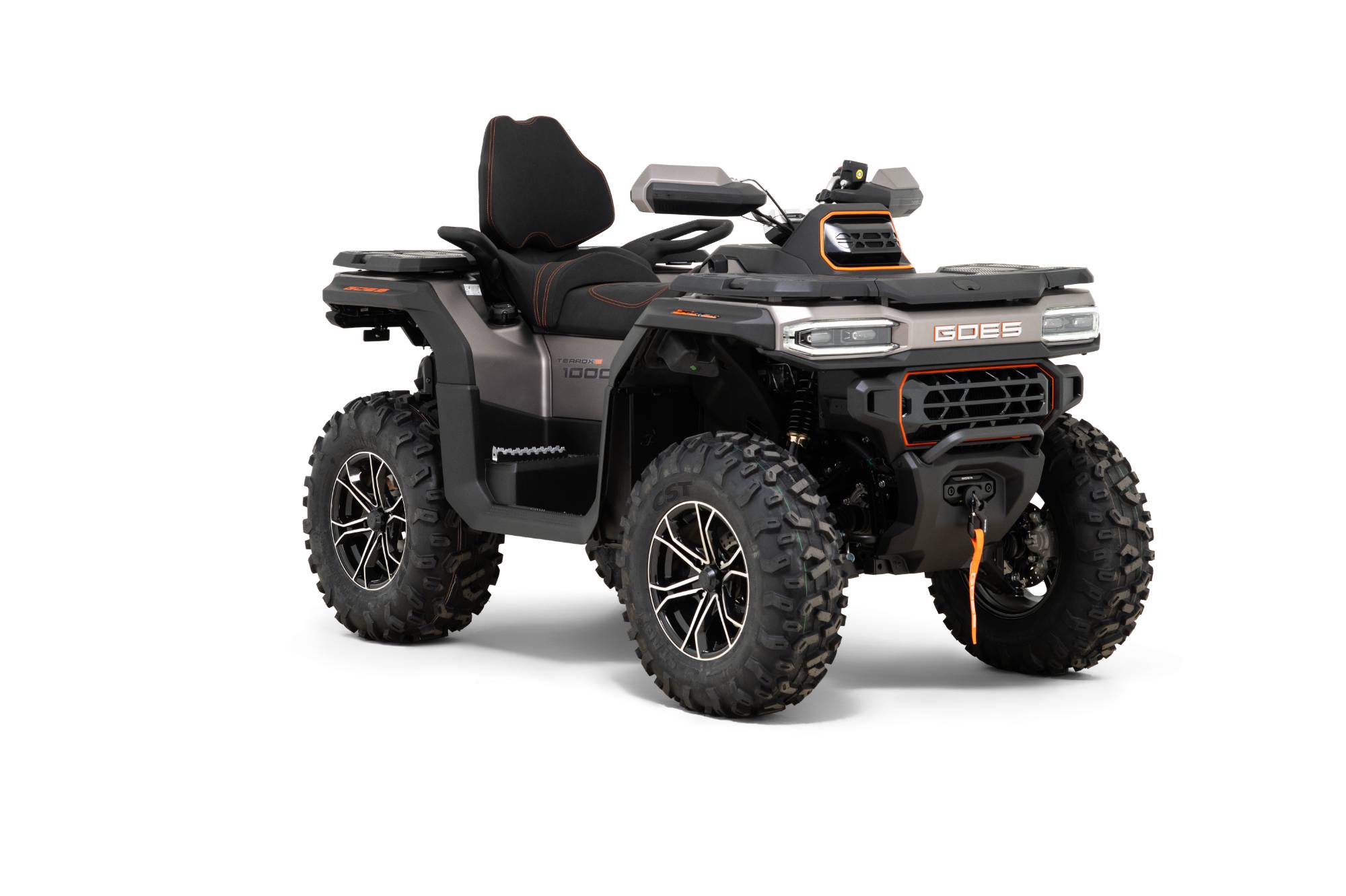 CFMOTO GOES Terrox 1000 Touring ABS ATV Quad in Granite Ridge inkl. Zubehör