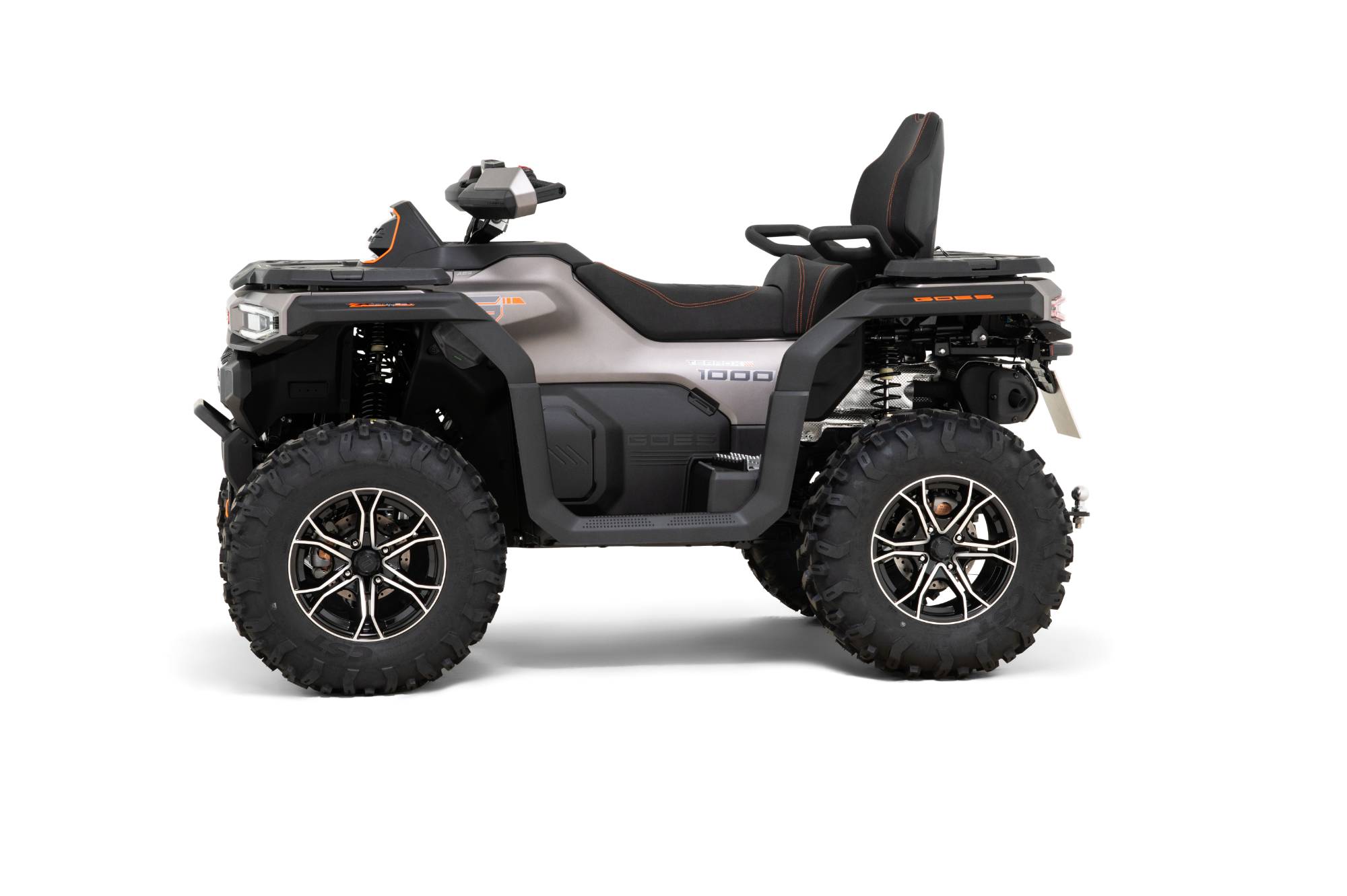 CFMOTO GOES Terrox 1000 Touring ABS ATV Quad in Granite Ridge inkl. Zubehör