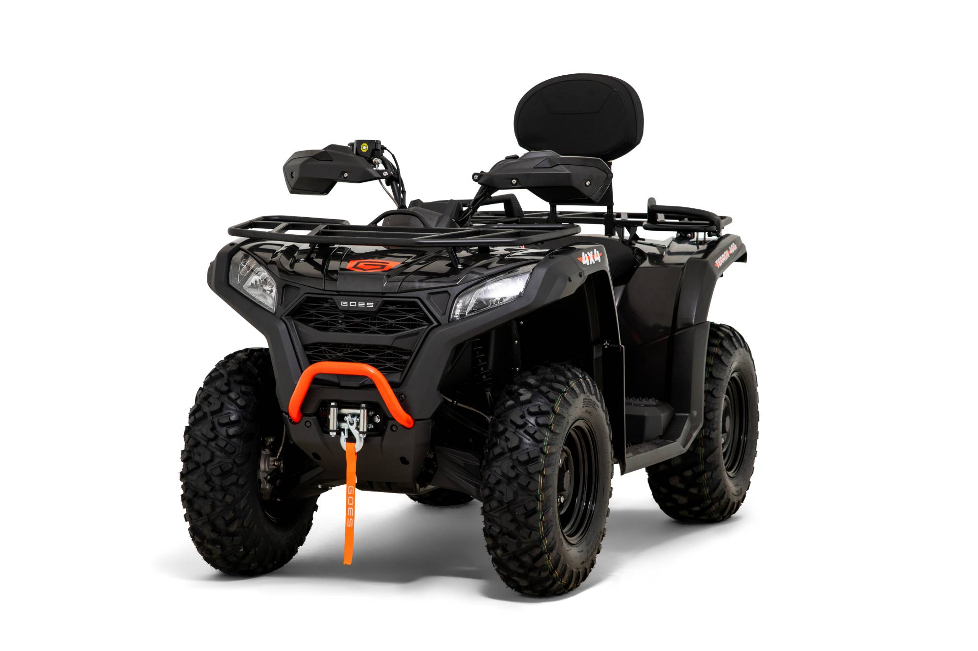 CFMOTO GOES Terrox 400 L ABS ATV Quad in Black Orange inkl. Zubehör