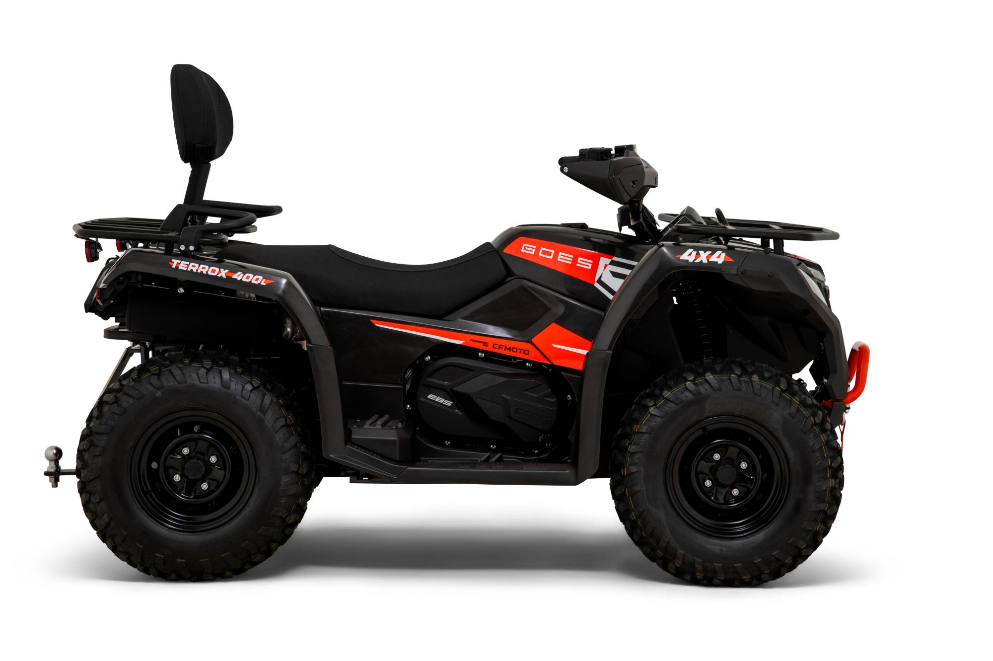 CFMOTO GOES Terrox 400 L ABS ATV Quad in Black Orange inkl. Zubehör