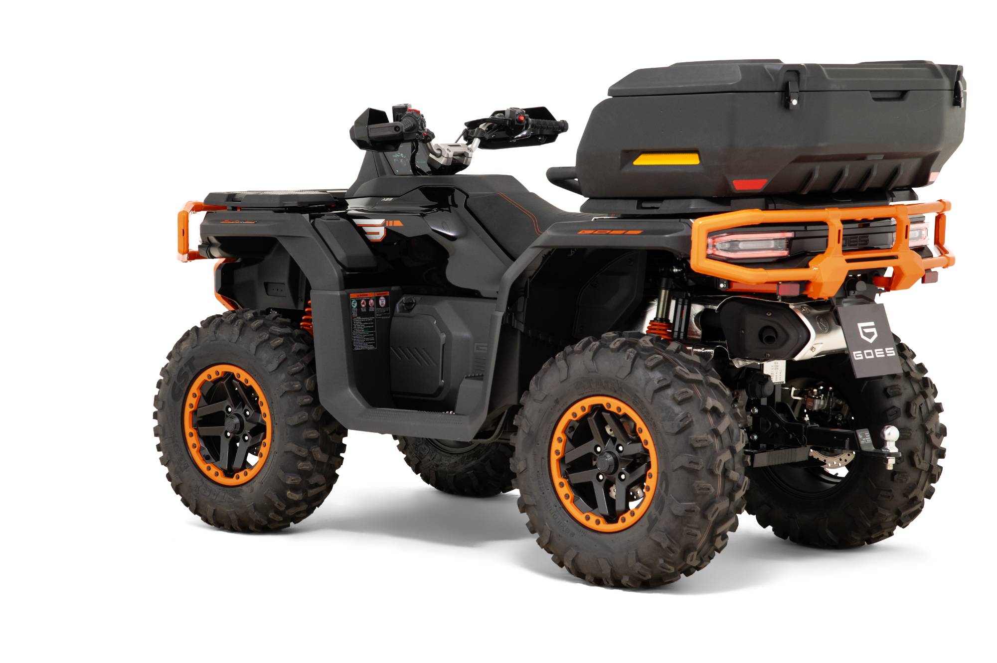 CFMOTO GOES Terrox 1000 Touring Pro ABS ATV Quad in Nebula Black inkl. Zubehör
