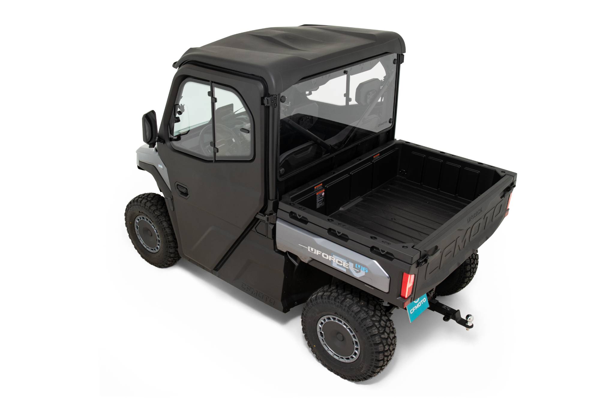 CFMOTO U6 EV ABS EBS Elektro UTV in Graphite Silver Metallic