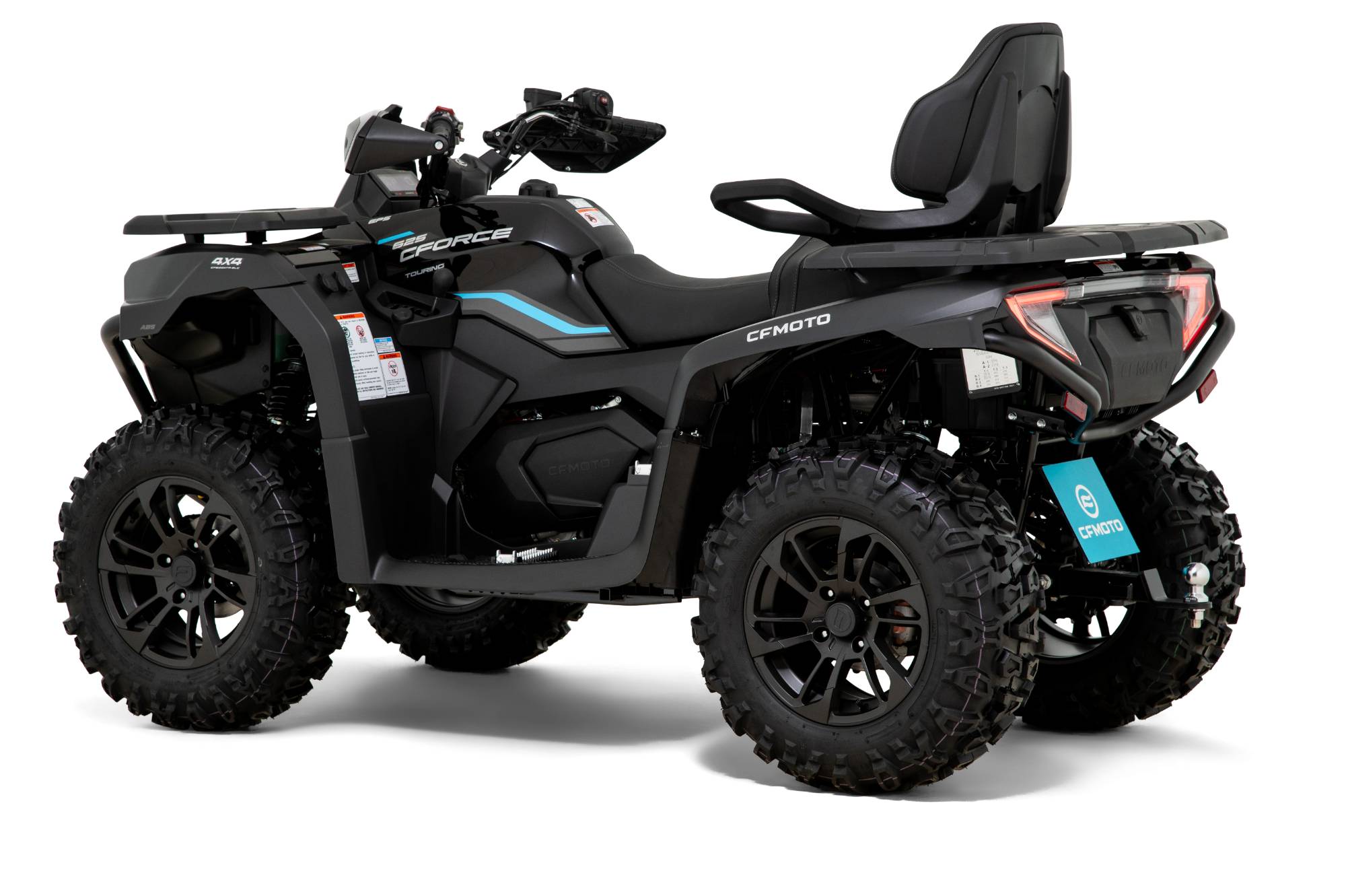 CFMOTO CFORCE 625 Touring ABS 45 PS ATV Quad in Nebula Black inkl. Zubehör
