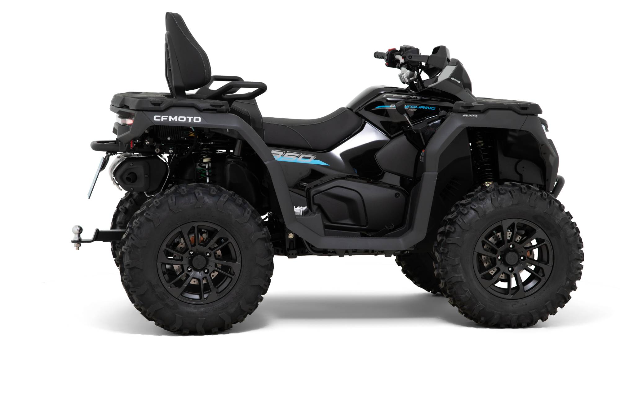 CFMOTO CFORCE 850 Touring ABS EPS ATV Quad in Nebula Black inkl. Zubehör