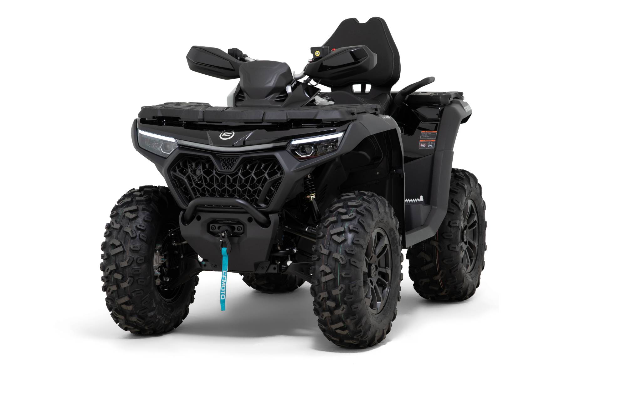 CFMOTO CFORCE 850 Touring ABS EPS ATV Quad in Nebula Black inkl. Zubehör