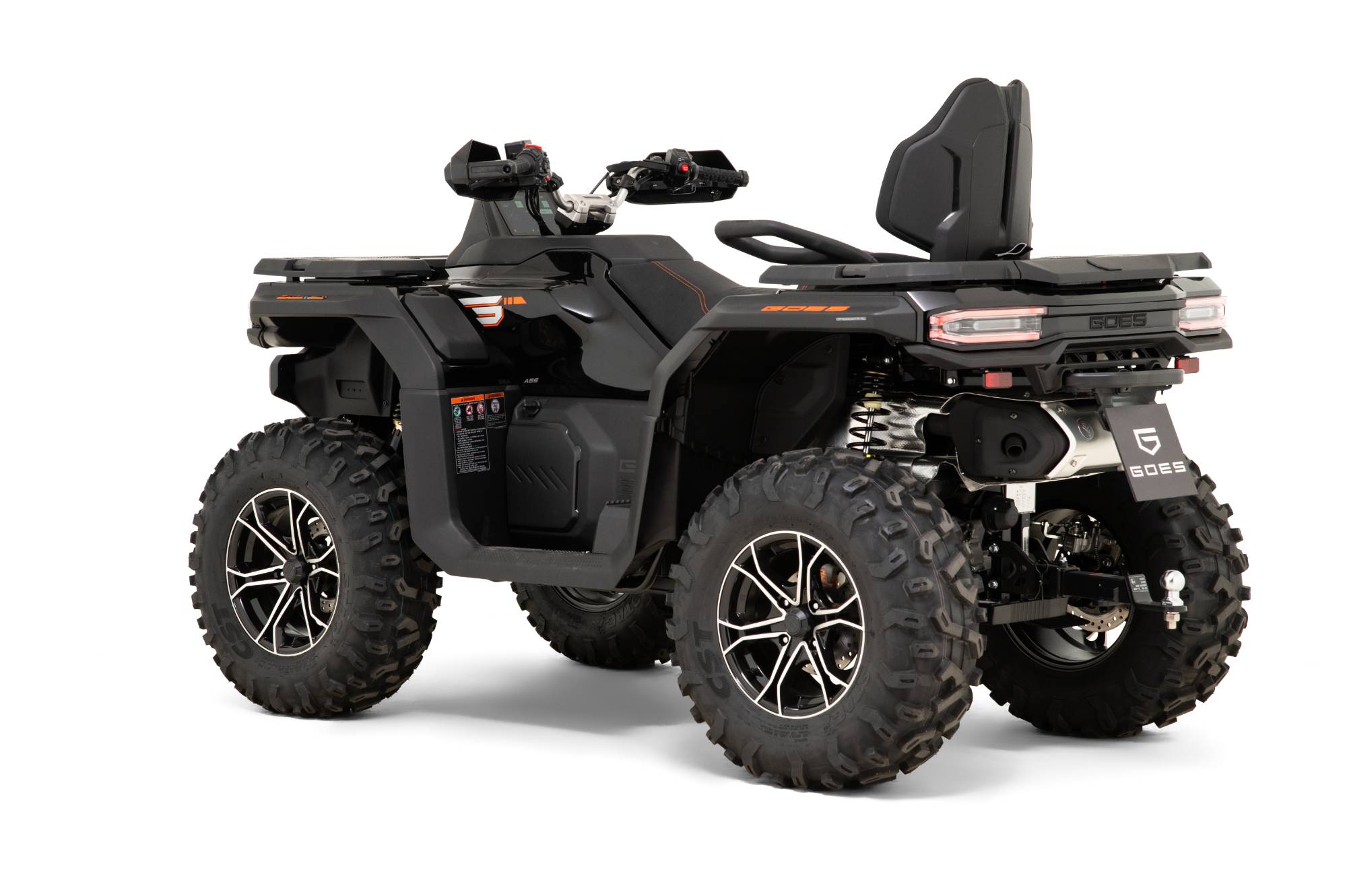 CFMOTO GOES Terrox 1000 Touring ABS ATV Quad in Nebula Black inkl. Zubehör