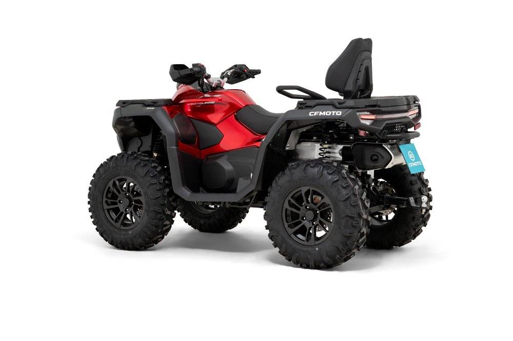 CFMOTO CFORCE 850 Touring ABS EPS ATV Quad in Bordeaux Red inkl. Zubehör