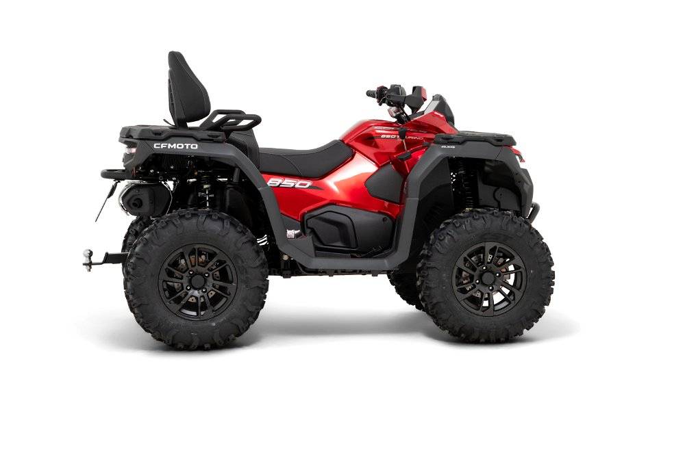 CFMOTO CFORCE 850 Touring ABS EPS ATV Quad in Bordeaux Red inkl. Zubehör